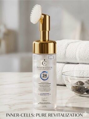Inner-Cells Essential Purifying Lava Foam Cleanser ~ Retail $180